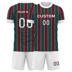 Uniforme de Fútbol Personalizado con Material de Spandex/Poliéster, Color y Diseño Personalizados para Partidos Competitivos - Product Image 1