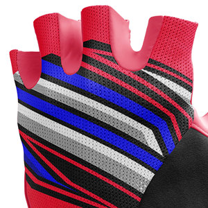 Breathable Mesh Sublimation Cycling <b>Gloves</b> Shock Control Flexible Design Anti Slip Grip Men Women Sublimation Cycling <b>Gloves</b> - Product Image 3