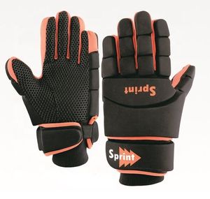 Gants de hockey sur gazon pour gaucher / Gants de hockey sur glace d'intérieur personnalisés, emballage polyéthylène acceptable - Product Image 1
