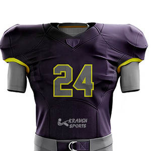 Uniforme de Fútbol Americano Personalizado de Alta Calidad, Fabricación OEM, Uniforme de Fútbol Americano Transpirable - Product Image 4