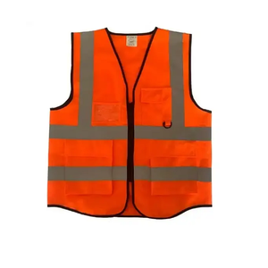Chaleco de Seguridad de Alta Visibilidad NESTA SPORTS, Chaqueta Reflectante con Bolsillos, Ropa de Trabajo Reflectante para la Construcción - Product Image 2
