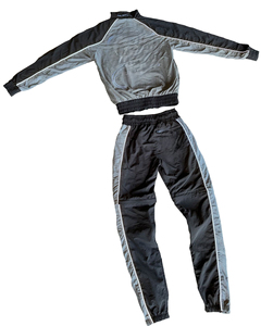 Custom <b>Men's</b> <b>Summer</b> Woven Windbreaker Tracksuit Set Breathable Lightweight Waterproof <b>Jacket</b> Pants for Outdoor Use Hip Hop Style - Product Image 4