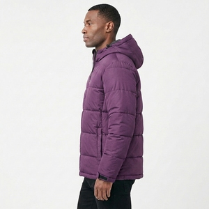 Chaqueta de Invierno Ligera para Hombre, con Capucha, Acolchada, Informal, para Actividades al Aire Libre - Product Image 6