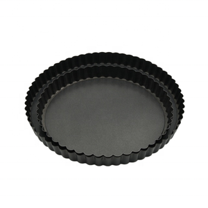 Molde Redondo para Tartas de Acero al Carbono de 24 CM con Fondo Extraíble y Revestimiento Antiadherente, Herramienta para Hornear Tartas y Pizzas - Product Image 6
