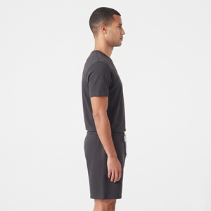 Ensemble deux pièces pour homme de haute qualité, col rond, manches courtes, tissu doux et respirant, ensemble deux pièces pour homme - Product Image 3