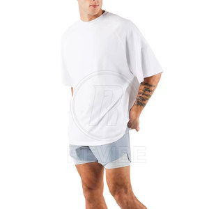 Workout Gym <b>Shorts</b> for <b>Men</b> High Quality 2 1 Solid Breathable Eco-Friendly Spandex/Polyester <b>Elastic</b> Waist Customizable Fitness - Product Image 4