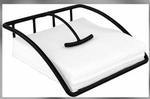 Porta Servilletas Metálico de Lujo, Organizador de Mesa, Impermeable, Portátil, Ecológico y Duradero, para Hotel, Restaurante y Hogar - Product Image 3