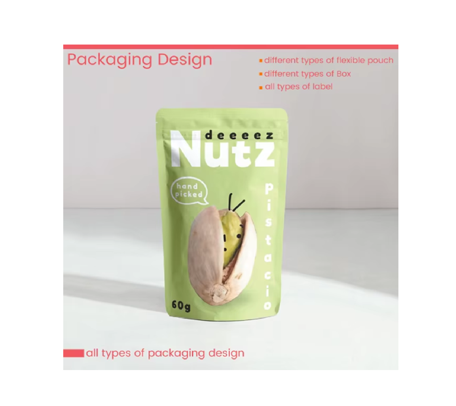 Makewell Unique Digital Graphic Design for Food Packaging Custom Product Category Design Made in Gujarat