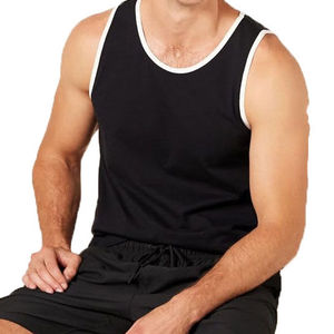 Camisetas sin mangas de punto para hombre, informales, deportivas, para yoga, fitness, transpirables, de secado rápido, para correr, entrenamiento, gimnasio, baloncesto. - Product Image 5