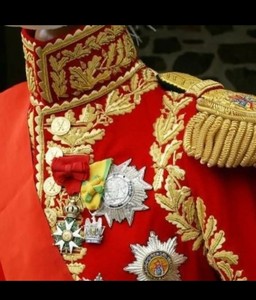 Chapeau de capitaine noir fait main avec emblème brodé doré, en feutre non tissé, style européen et américain, pour tenue d'uniforme - Product Image 6