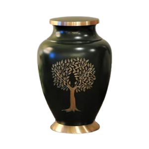 Urnas de Cremación Cilíndricas de Aluminio Mate Estilo Art Deco Hechas a Mano, Capacidad de 1-2L, Impresión Personalizada, Artículos Funerarios con Temática Animal - Product Image 3