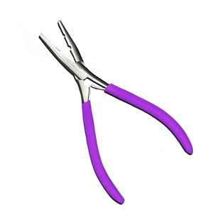 Alicates profesionales para extensiones de cabello, para aplicación y extracción de microanillos y cuentas, herramienta de salón duradera con agarre cómodo - Product Image 5