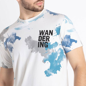 T-shirt en coton à col rond et manches courtes de haute qualité pour hommes, design tendance, fabriqué au Pakistan, vêtements décontractés, grandes tailles, vente en gros OEM - Product Image 5