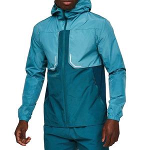 เสื้อแจ็คเก็ตกันลมน้ำหนักเบาสำหรับผู้ชาย ผ้าโพลีเอสเตอร์ 100% สำหรับเล่นกีฬา เสื้อกันลมไนลอนสำหรับกิจกรรมกลางแจ้ง กันน้ำ สะท้อนแสง ไซส์ใหญ่พิเศษ - Product Image 1