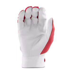 Gants de frappe de baseball personnalisés avec logo, qualité professionnelle, en cuir, antidérapants, respirants, ambidextres, fermeture auto-agrippante - Product Image 3