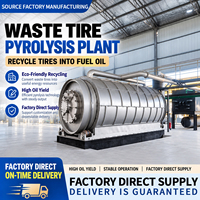 Nouvelle arrivée CE ISO : Machine de pyrolyse haute efficacité pour transformer les déchets plastiques en carburant, machine de recyclage des pneus