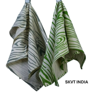 Essuie-tout en coton écologique de haute qualité avec impression de logo personnalisé, réutilisable, design sac à farine, pour usage promotionnel - Product Image 2