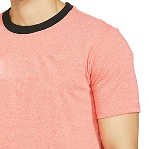 Camiseta de Hombre al por Mayor de Alta Calidad con Cuello Redondo, Manga Regular, Estilo Hip Hop, Diseño Sólido Sublimado, Antiarrugas - Product Image 4