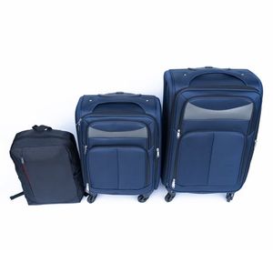 Set di Valigie Leggere di Lusso in Alluminio con Chiusura TSA e Rotelle Girevoli, 2 Pezzi, con Chiusura a Cerniera e Fodera in Poliestere - Product Image 4