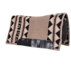 Meilleure vente Tapis de selle de cheval en laine occidentale classique Top Pick pour les amoureux des chevaux - Product Image 1
