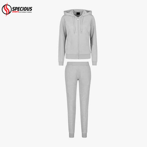 Survêtements décontractés pour femmes 100% coton à capuche, personnalisables, écologiques, respirants, vente en gros - Product Image 6