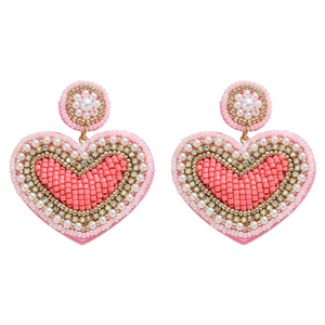 Bijoux de mode faits à la main, légers, exquis et romantiques, multi-couches, perlés, pour la Saint-Valentin, Noël, les fêtes, par MULTI CRAFT - Product Image 1