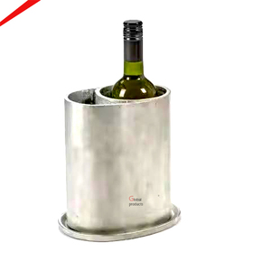 Moderno Enfriador de Vino y Bebidas de Metal Hecho a Mano, Cubitera, Soporte para Botellas, para Bar y Fiestas, Novedad - Product Image 1