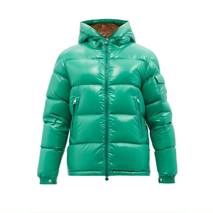 Veste matelassée à capuche personnalisée pour l'extérieur, veste d'hiver chaude rembourrée en duvet pour homme - Product Image 3