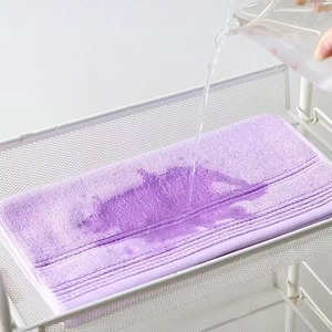 Serviettes de toilette de luxe en coton, grammage élevé, douces, absorbantes, séchage rapide, vente en gros, fournisseur OEM, logo personnalisé - Product Image 6