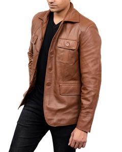 Fabricant de vestes en cuir véritable de haute qualité |   Vêtements d'extérieur en cuir pour hommes et femmes |   Conception personnalisée OEM ODM Vente en gros - Product Image 1