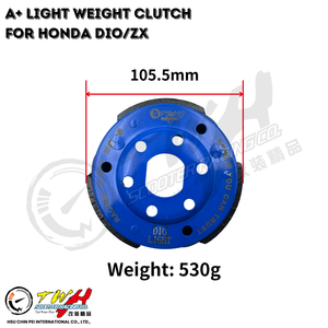 Embrague Ligero A+ para Motocicletas ZX, Fabricado en Taiwán por TWH - Product Image 2