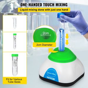 Mini Agitatore Vortex 3000RPM con Funzione Touch, 50ML, Diametro Orbitale 6mm per Laboratorio Scientifico, per Agitazione e Miscelazione - Product Image 4