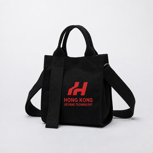 Wholesale Hot Sale Cotton Shopping <b>Tote</b> <b>Bag</b> Custom Print <b>Bag</b> Cotton Fashion Messenger <b>Small</b> Square <b>Bag</b> - Product Image 3