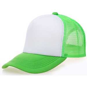 Manufacturer Wholesale Custom Logo 3D Embroidery Formal Trucker Mesh Baseball Caps Puff Printing Adjustable Fashion Sports - Product Image 2