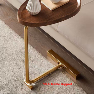 Table d'angle pour la maison sélectionnée en direct d'usine, table basse au design moderne, table de chevet pour la maison, l'hôtel, l'appartement, les petits espaces - Product Image 2