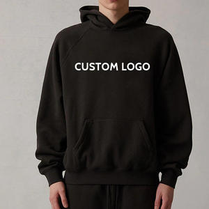 High Quality Cotton Performance <b>Men</b> Custom Streetwear French Terry Plain Heavyweight Cotton <b>Pullover</b> Blank Oversized No Strings - Product Image 4