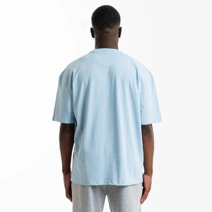 T-shirt en coton 100% à coupe classique, imprimé numériquement, tricoté, respirant, anti-boulochage, manches courtes, pour homme - Product Image 4