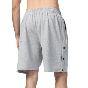 Pantalones Cortos Bermuda Casuales para Hombre, de Lona Sólida con Logotipo Personalizado, Transpirables, con Cordón Ajustable, para Deportes, Gimnasio, Fitness y Running - Product Image 4