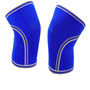 Genouillères de compression réglables en néoprène pour l'haltérophilie et l'entraînement aux squats – Protection professionnelle avec fermeture à enfiler – Modèle Geo - Product Image 3
