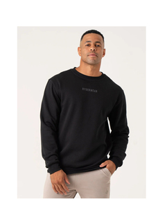 Sudaderas Negras con Logotipo Personalizado, Sudaderas de Alta Calidad Antiencogimiento, Sudadera Extra Grande sin Cordones, Sudadera de Felpa de Algodón para Hombre - Product Image 1