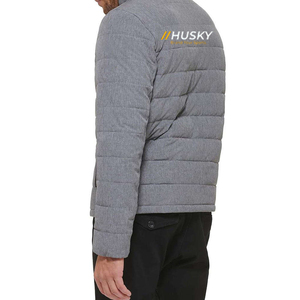 OEM ODM Custom Winter Classic Stand Collar Waterproof Windbreaker Thick Quilted <b>Jacket</b> Camouflage <b>Long</b> Casual Zipper <b>for</b> <b>Men</b> - Product Image 4