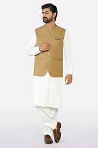 Costumes pour hommes, veste sans manches formelle et décontractée, manches longues, couleur unie, coton, logo personnalisable, impression, créez votre propre ensemble - Product Image 3