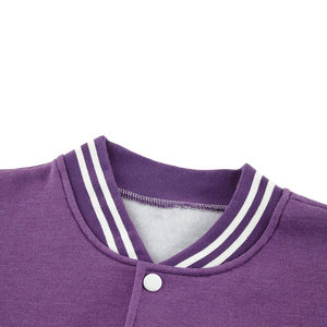 Chaquetas Universitarias Talla Grande 2025 al por Mayor, Chaquetas Varsity Lisas con Logotipo Personalizado, Chaquetas Letterman para Hombre - Product Image 4