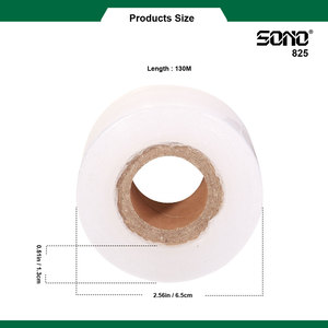 SONO 825 Ruban de greffage extensible en PE pour arbres et plantes - Personnalisable OEM Origine Taïwan Sans poignée - Product Image 4