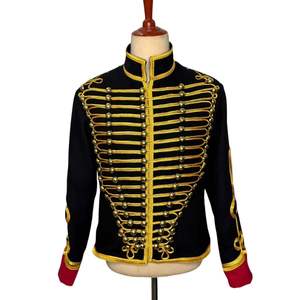 Veste d'Hussard Personnalisée ZULARI IMPEX pour Homme – Uniforme de Cérémonie Haut de Gamme avec Broderie Dorée, Col Montant et Boutons en Laiton - Product Image 2