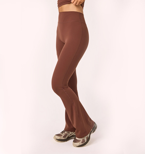 Flare Leggings for Women High Waisted <b>Bootcut</b> <b>Yoga</b> <b>Pants</b> Four Way Stretch Workout Fitness Leggings Elastic Waist Customized - Product Image 1