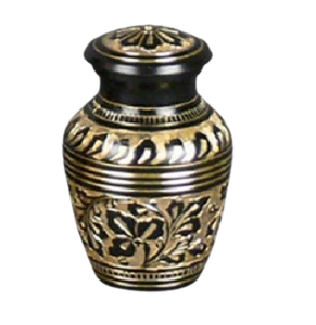 American Flag Picture Sticker Enamel Brass Eco-Friendly <b>Mini</b> Keepsake Cremation Urn for Storage Funeral Ashes - Product Image 4