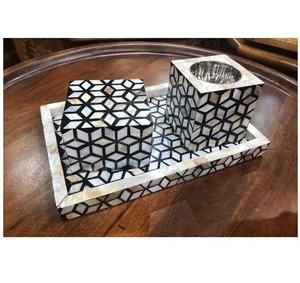 2026 último árabe islámico fregona incrustaciones Bakhoor quemador conjunto madre de perla incrustaciones Oud Bakhoor Dukhoon Bukhoor conjunto - Product Image 6