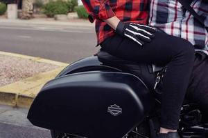 Gants en cuir ShadowBone Pro à doigts entiers, qualité supérieure, édition pour la conduite quotidienne et le streetwear, fournisseur en gros - Product Image 4