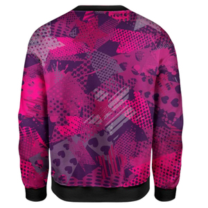 Premium <b>Men</b> Sublimated Sweatshirt 100% Polyester Vintage Embroidered All Over Print Streetwear <b>Pullover</b> Urban Fashion Wholesale - Product Image 3